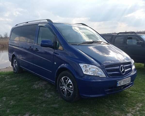 Синий Мерседес Вито, объемом двигателя 2.14 л и пробегом 277 тыс. км за 14750 $, фото 2 на Automoto.ua