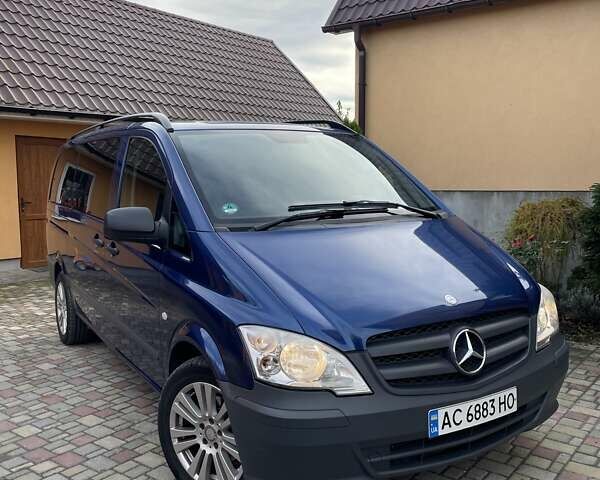 Синий Мерседес Вито, объемом двигателя 2.14 л и пробегом 385 тыс. км за 15999 $, фото 32 на Automoto.ua