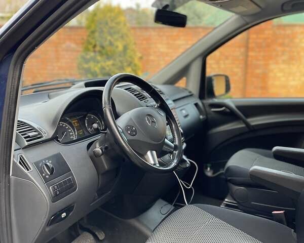 Синий Мерседес Вито, объемом двигателя 2.14 л и пробегом 385 тыс. км за 15999 $, фото 19 на Automoto.ua