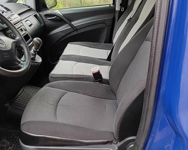 Синий Мерседес Вито, объемом двигателя 2.14 л и пробегом 395 тыс. км за 14500 $, фото 10 на Automoto.ua