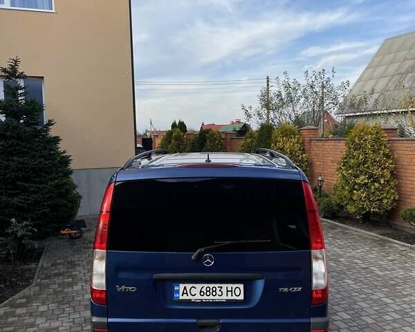 Синий Мерседес Вито, объемом двигателя 2.14 л и пробегом 385 тыс. км за 15999 $, фото 10 на Automoto.ua