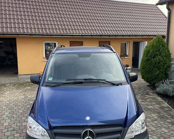 Синий Мерседес Вито, объемом двигателя 2.14 л и пробегом 385 тыс. км за 15999 $, фото 11 на Automoto.ua