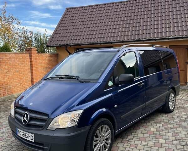 Синий Мерседес Вито, объемом двигателя 2.14 л и пробегом 385 тыс. км за 15999 $, фото 33 на Automoto.ua