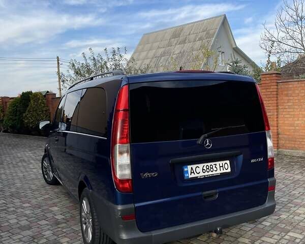 Синий Мерседес Вито, объемом двигателя 2.14 л и пробегом 385 тыс. км за 15999 $, фото 7 на Automoto.ua