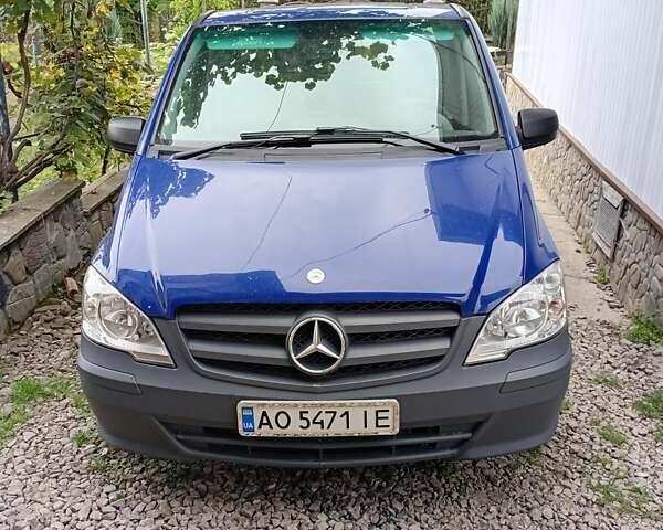 Синий Мерседес Вито, объемом двигателя 2.14 л и пробегом 395 тыс. км за 14500 $, фото 4 на Automoto.ua