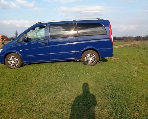 Синий Мерседес Вито, объемом двигателя 2.14 л и пробегом 277 тыс. км за 14750 $, фото 11 на Automoto.ua
