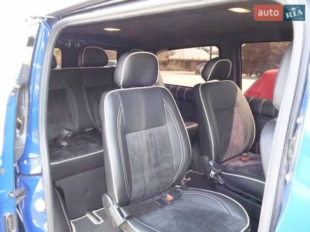 Синий Мерседес Вито, объемом двигателя 2.2 л и пробегом 210 тыс. км за 16700 $, фото 2 на Automoto.ua