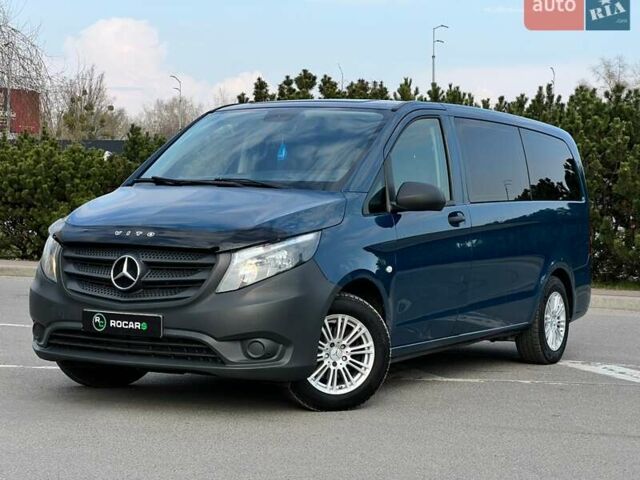 Синий Мерседес Вито, объемом двигателя 2.14 л и пробегом 265 тыс. км за 19500 $, фото 7 на Automoto.ua