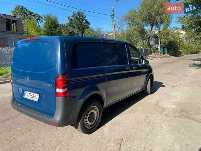 Синий Мерседес Вито, объемом двигателя 1.6 л и пробегом 230 тыс. км за 15500 $, фото 28 на Automoto.ua