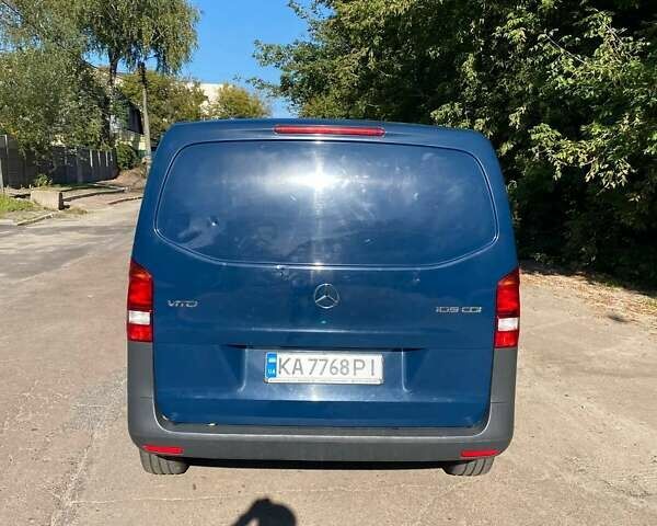 Синий Мерседес Вито, объемом двигателя 1.6 л и пробегом 230 тыс. км за 15500 $, фото 30 на Automoto.ua