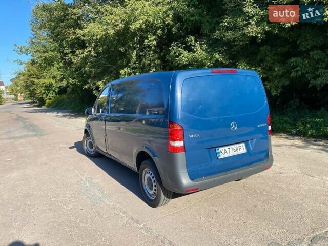 Синий Мерседес Вито, объемом двигателя 1.6 л и пробегом 230 тыс. км за 15500 $, фото 31 на Automoto.ua