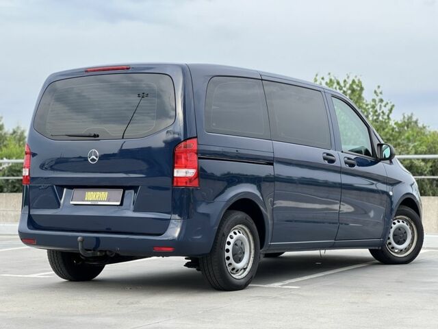 Синий Мерседес Вито, объемом двигателя 1.8 л и пробегом 195 тыс. км за 19900 $, фото 11 на Automoto.ua