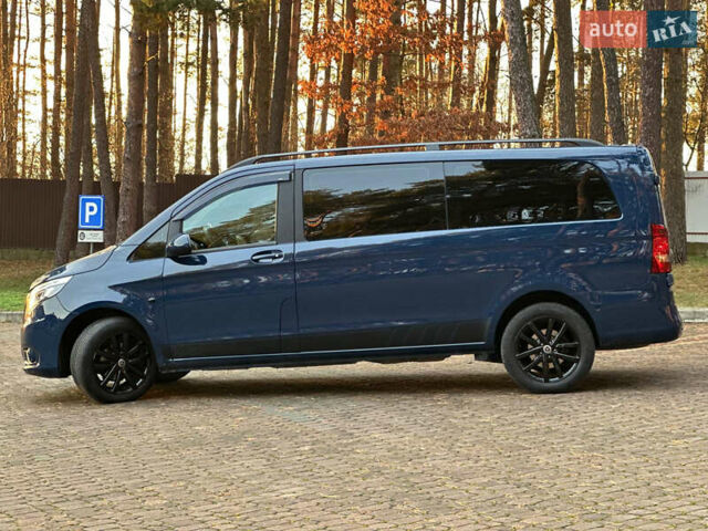 Синий Мерседес Вито, объемом двигателя 2.14 л и пробегом 156 тыс. км за 29500 $, фото 3 на Automoto.ua