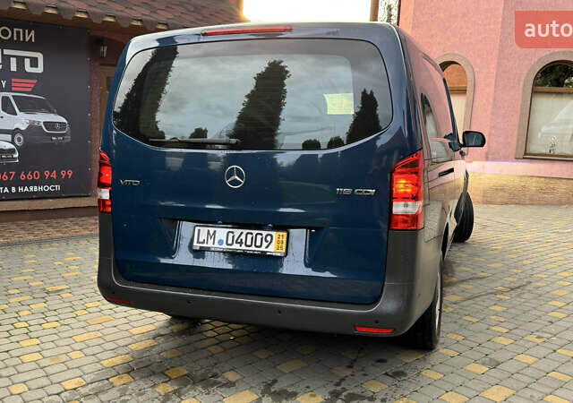 Синий Мерседес Вито, объемом двигателя 2.14 л и пробегом 297 тыс. км за 23150 $, фото 7 на Automoto.ua