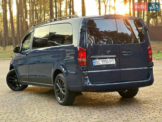 Синий Мерседес Вито, объемом двигателя 2.14 л и пробегом 156 тыс. км за 29500 $, фото 4 на Automoto.ua