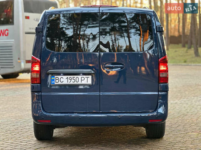 Синий Мерседес Вито, объемом двигателя 2.14 л и пробегом 156 тыс. км за 29500 $, фото 6 на Automoto.ua