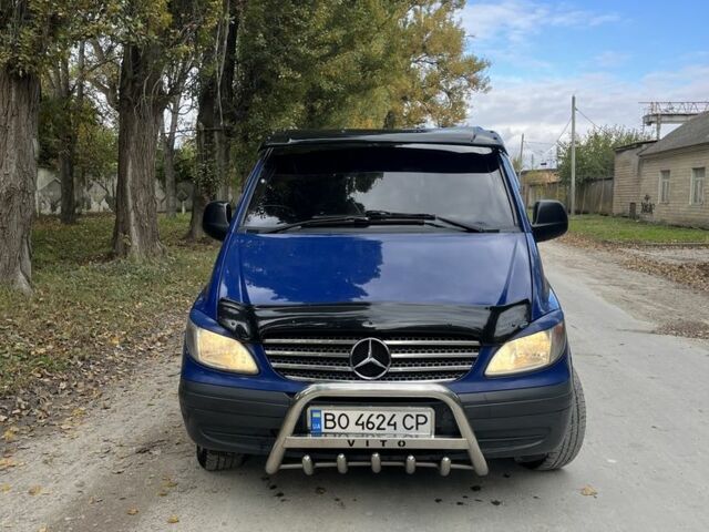 Синий Мерседес Вито, объемом двигателя 2.1 л и пробегом 270 тыс. км за 6600 $, фото 3 на Automoto.ua