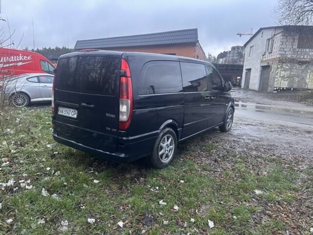 Синий Мерседес Вито, объемом двигателя 2.1 л и пробегом 300 тыс. км за 7500 $, фото 3 на Automoto.ua