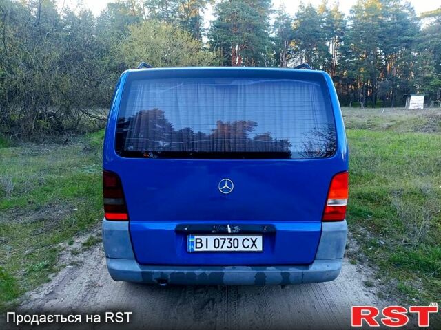 Синий Мерседес Вито, объемом двигателя 2.2 л и пробегом 0 тыс. км за 4500 $, фото 4 на Automoto.ua
