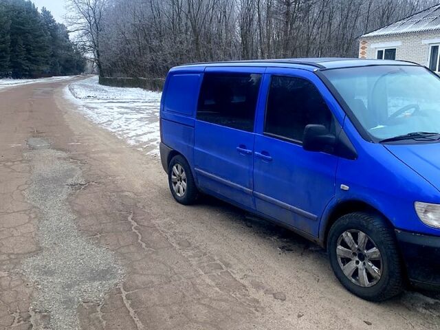Синій Мерседес Віто, об'ємом двигуна 2.1 л та пробігом 350 тис. км за 4500 $, фото 2 на Automoto.ua