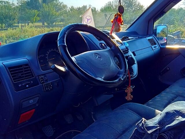 Синій Мерседес Віто, об'ємом двигуна 2.1 л та пробігом 260 тис. км за 4500 $, фото 11 на Automoto.ua