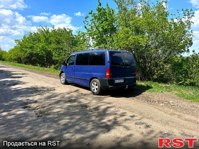 Синій Мерседес Віто, об'ємом двигуна 2.2 л та пробігом 250 тис. км за 4500 $, фото 5 на Automoto.ua