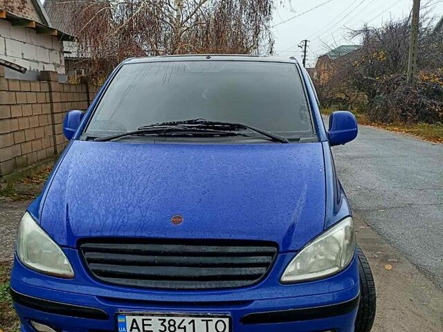 Синій Мерседес Віто, об'ємом двигуна 2.1 л та пробігом 240 тис. км за 7000 $, фото 3 на Automoto.ua