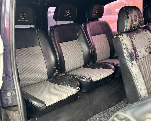 Синий Мерседес Вито, объемом двигателя 2.15 л и пробегом 238 тыс. км за 4500 $, фото 12 на Automoto.ua