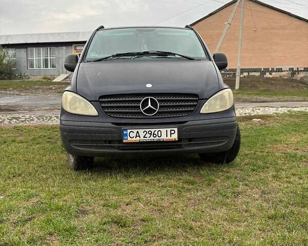 Синий Мерседес Вито, объемом двигателя 2.15 л и пробегом 238 тыс. км за 4500 $, фото 8 на Automoto.ua