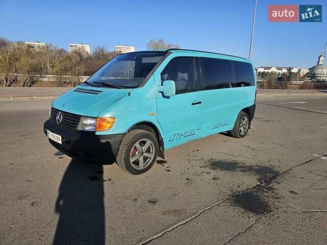 Зеленый Мерседес Вито, объемом двигателя 2.38 л и пробегом 400 тыс. км за 3950 $, фото 6 на Automoto.ua