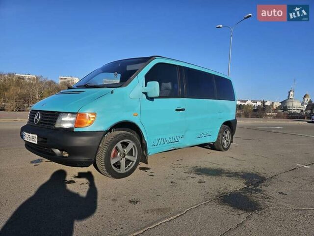 Зеленый Мерседес Вито, объемом двигателя 2.38 л и пробегом 400 тыс. км за 3950 $, фото 7 на Automoto.ua