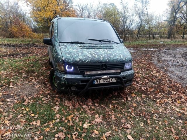 Зеленый Мерседес Вито, объемом двигателя 2.1 л и пробегом 330 тыс. км за 2000 $, фото 5 на Automoto.ua