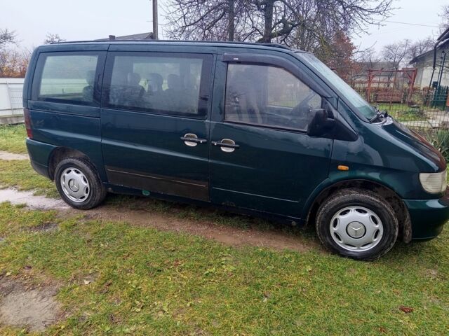 Зеленый Мерседес Вито, объемом двигателя 2.3 л и пробегом 700 тыс. км за 3100 $, фото 6 на Automoto.ua