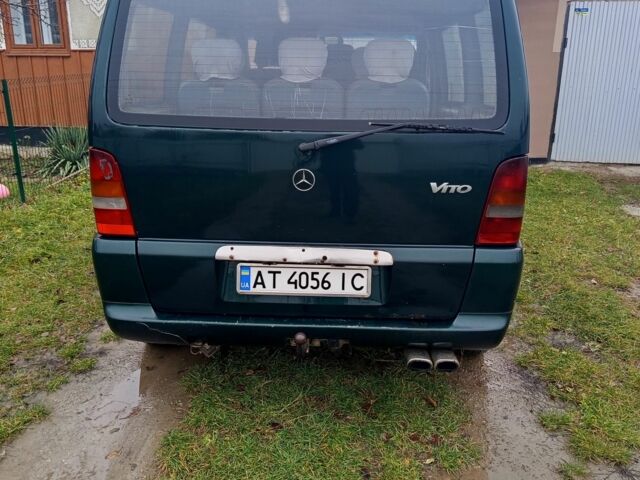 Зеленый Мерседес Вито, объемом двигателя 2.3 л и пробегом 700 тыс. км за 3100 $, фото 5 на Automoto.ua