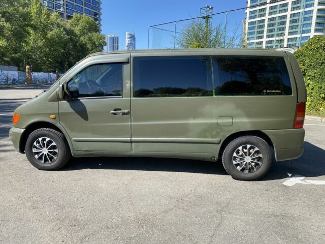 Мерседес Віто 1999 у Дніпро (Дніпропетровську) на Automoto.ua Зелений Мерседес Віто, об'ємом двигуна 2.1 л та пробігом 400 тис. км за 3800 $, фото 5 на Automoto.ua