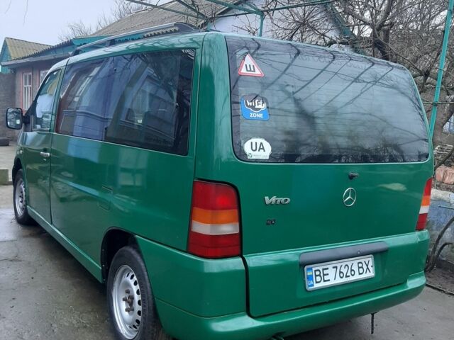 Зелений Мерседес Віто, об'ємом двигуна 2.2 л та пробігом 250 тис. км за 5000 $, фото 2 на Automoto.ua