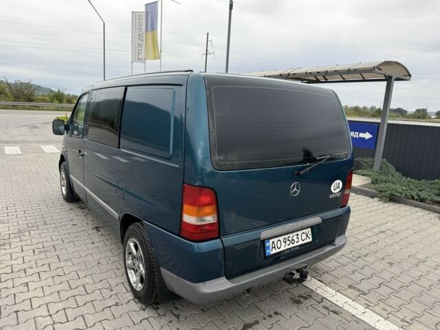 Мерседес Вито 1999 в Хусте на Automoto.ua Зеленый Мерседес Вито, объемом двигателя 2.3 л и пробегом 410 тыс. км за 3400 $, фото 3 на Automoto.ua