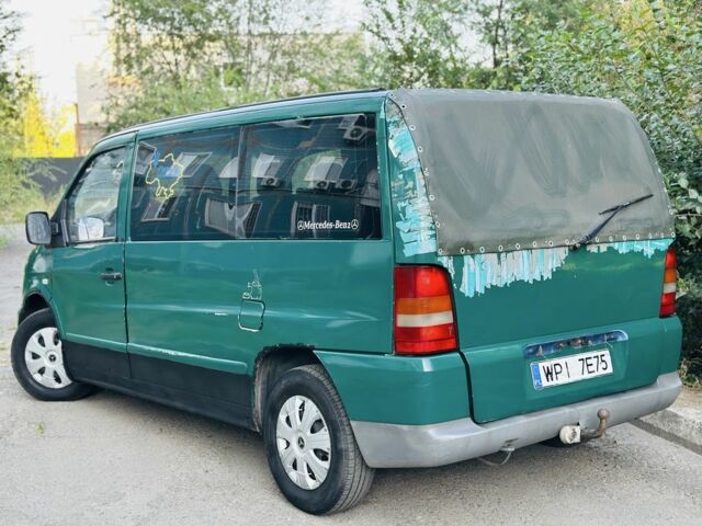 Зеленый Мерседес Вито, объемом двигателя 2.2 л и пробегом 250 тыс. км за 2350 $, фото 6 на Automoto.ua