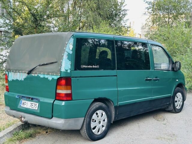 Зеленый Мерседес Вито, объемом двигателя 2.2 л и пробегом 250 тыс. км за 2350 $, фото 5 на Automoto.ua