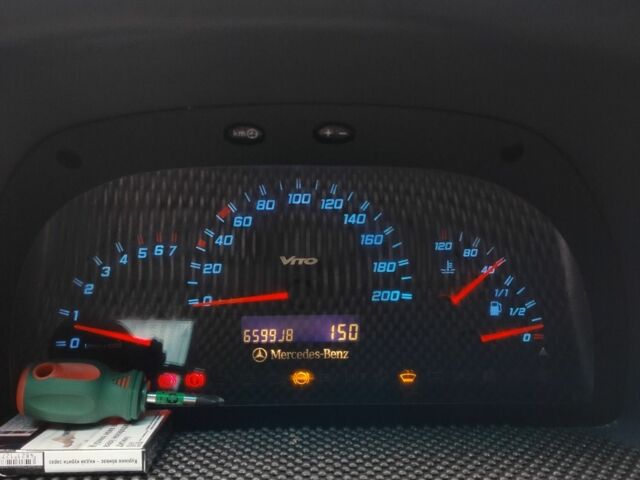 Мерседес Віто 2003 у Одесі на Automoto.ua Зелений Мерседес Віто, об'ємом двигуна 2.1 л та пробігом 659 тис. км за 4999 $, фото 6 на Automoto.ua