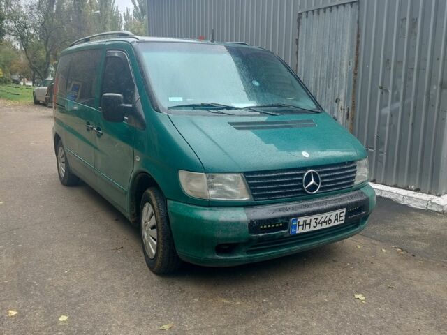Мерседес Віто 2003 у Одесі на Automoto.ua Зелений Мерседес Віто, об'ємом двигуна 2.1 л та пробігом 659 тис. км за 4999 $, фото 1 на Automoto.ua