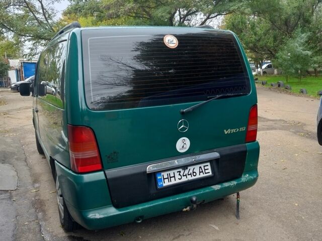 Мерседес Віто 2003 у Одесі на Automoto.ua Зелений Мерседес Віто, об'ємом двигуна 2.1 л та пробігом 659 тис. км за 4999 $, фото 2 на Automoto.ua