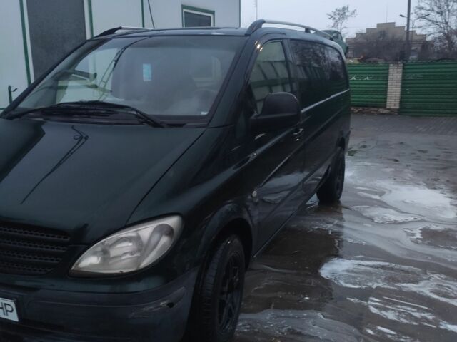 Зеленый Мерседес Вито, объемом двигателя 2.1 л и пробегом 400 тыс. км за 6500 $, фото 6 на Automoto.ua