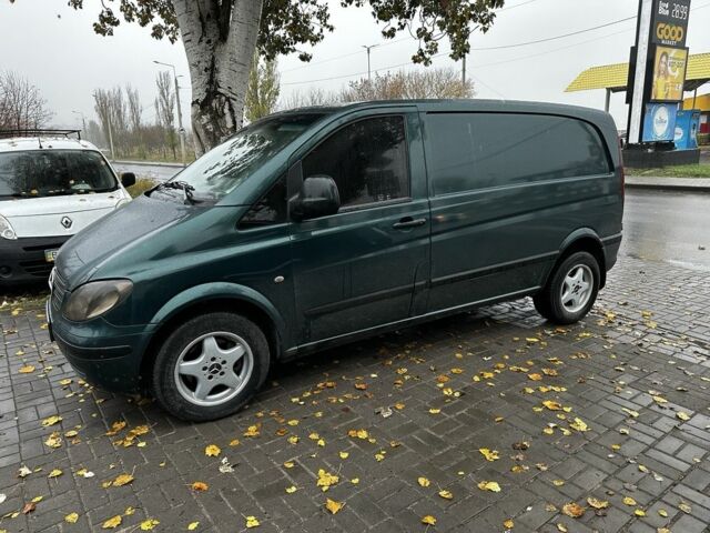 Зеленый Мерседес Вито, объемом двигателя 2.1 л и пробегом 250 тыс. км за 6700 $, фото 5 на Automoto.ua