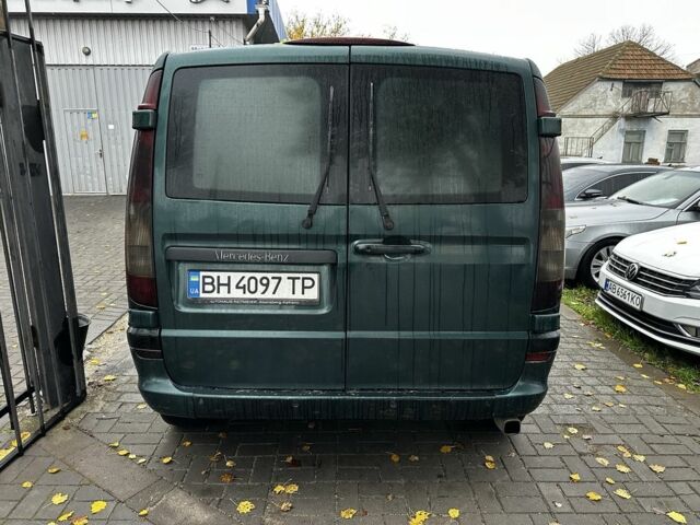 Зеленый Мерседес Вито, объемом двигателя 2.1 л и пробегом 250 тыс. км за 6700 $, фото 10 на Automoto.ua