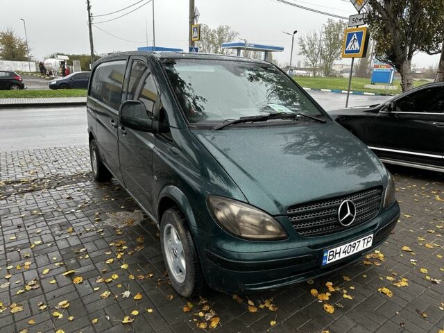 Зеленый Мерседес Вито, объемом двигателя 2.1 л и пробегом 250 тыс. км за 6700 $, фото 1 на Automoto.ua