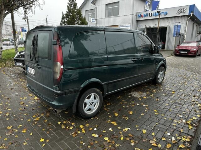 Зеленый Мерседес Вито, объемом двигателя 2.1 л и пробегом 250 тыс. км за 6700 $, фото 3 на Automoto.ua