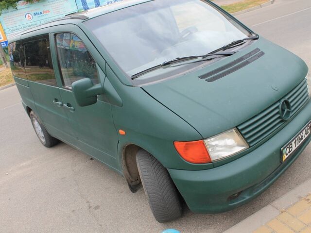 Зеленый Мерседес Вито, объемом двигателя 2 л и пробегом 355 тыс. км за 3332 $, фото 10 на Automoto.ua