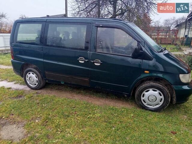 Зеленый Мерседес Вито, объемом двигателя 2.3 л и пробегом 700 тыс. км за 3100 $, фото 5 на Automoto.ua