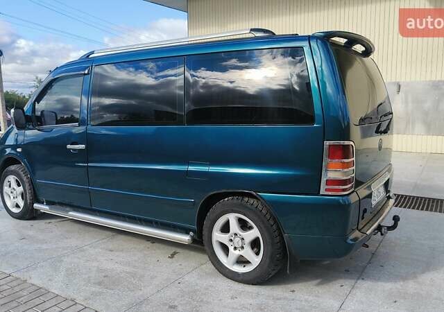 Зеленый Мерседес Вито, объемом двигателя 2.3 л и пробегом 548 тыс. км за 4650 $, фото 2 на Automoto.ua
